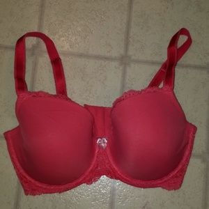 Hot Pink Victoria's Secret lace bra